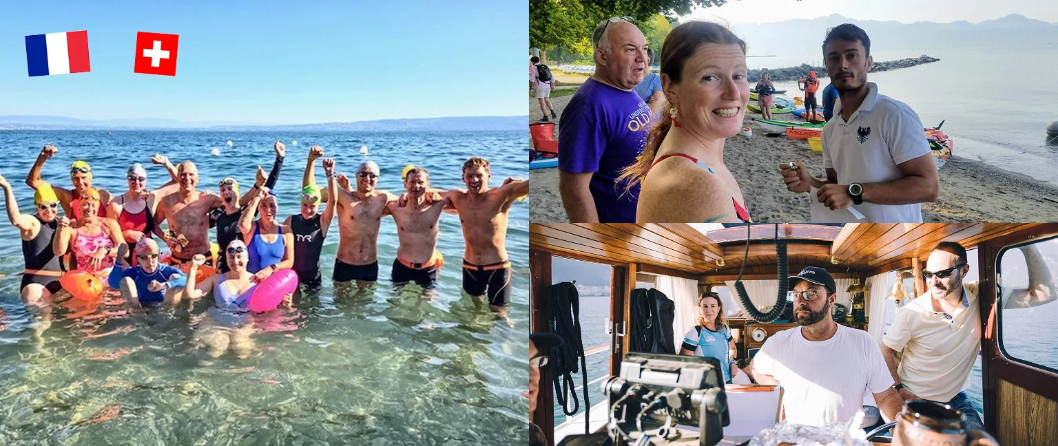 Lake Geneva swimming community